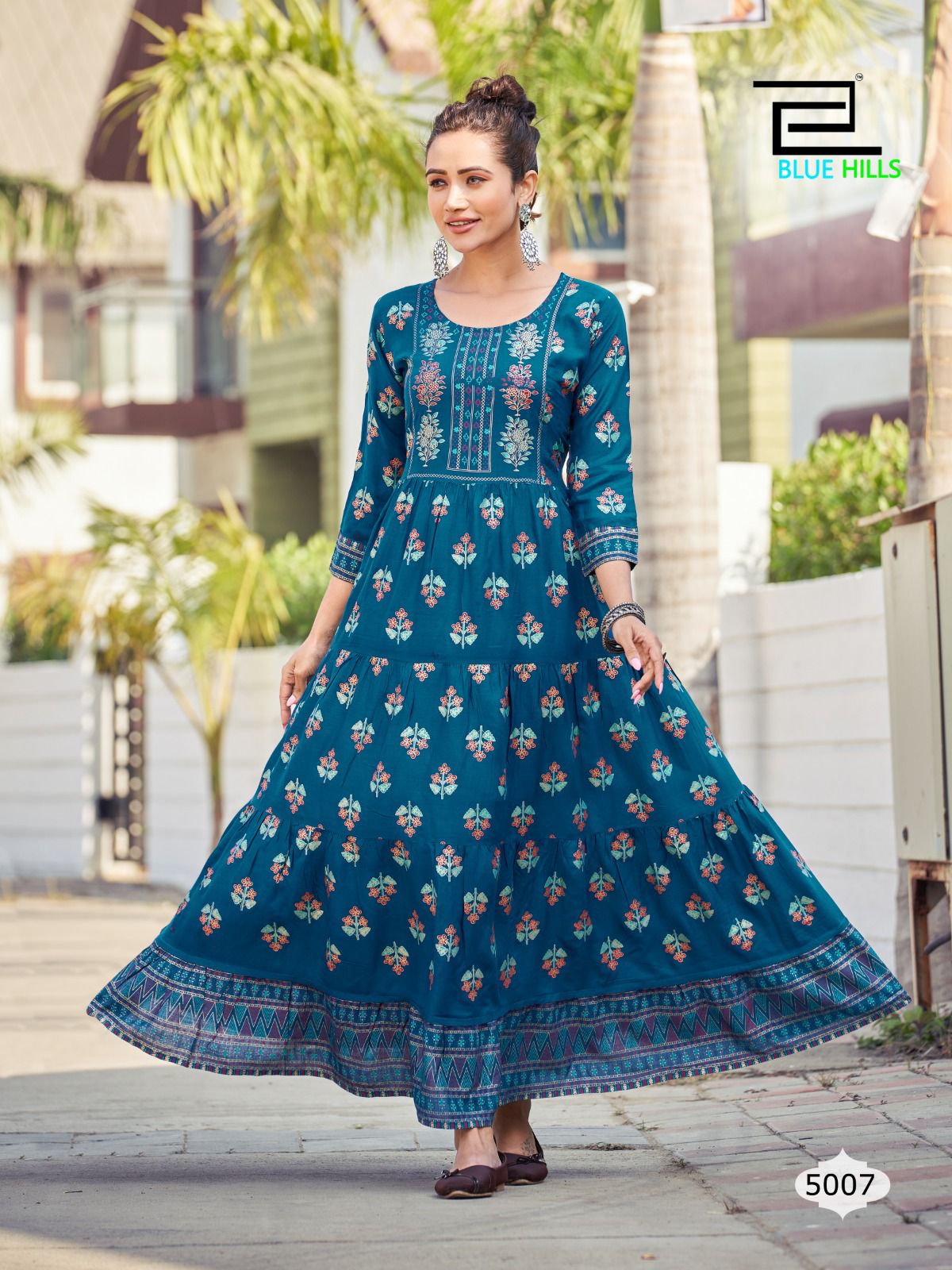 Sandwich Vol 5 By Blue Hills Anarkali Kurtis Catalog